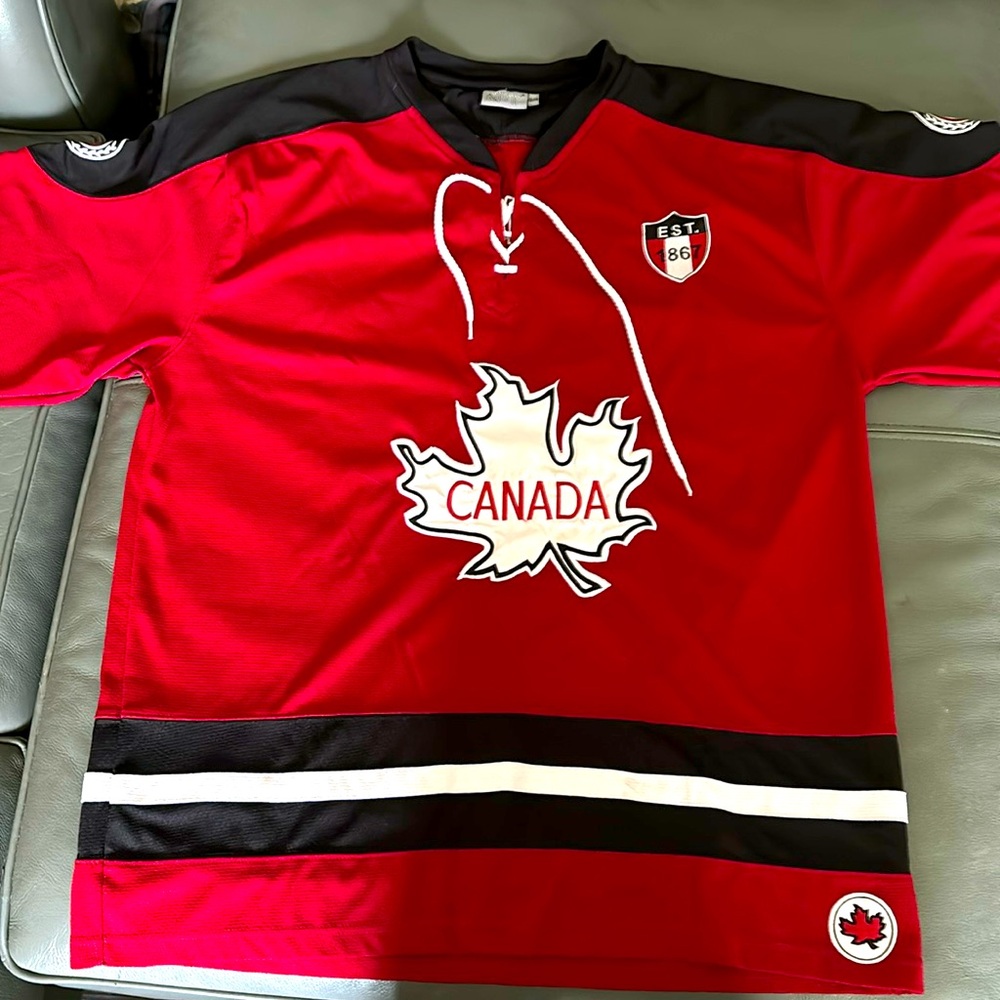 Brand new team hockey jersey